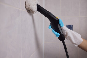 To Achieve a Sparkling and Immaculate Finish, Steam Clean Your Bathroom Tiles Effectively