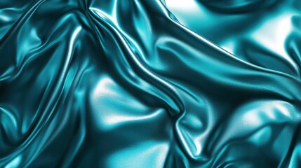 Obraz premium Turquoise Teal Metallic Gradient Abstract Texture