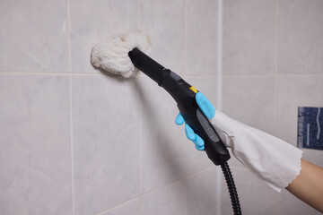 To Achieve a Sparkling and Immaculate Finish, Steam Clean Your Bathroom Tiles Effectively