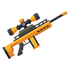 sniper vector image 