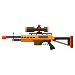 sniper vector image