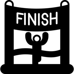 Finish Line Icon