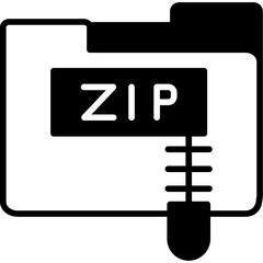 Zip Folder Icon