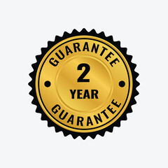 Guaranteed icon design golden color

