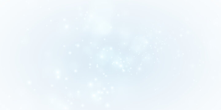 Abstract blue background with transparent bokeh effects. Soft, defocused light elements create a subtle and elegant design. Available in vector format with transparency for versatile use.