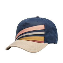 Fototapeta premium Colorful baseball caps in various hues perfect for sunny days and sporty styles Iconic headgear for casual and active lifestyles