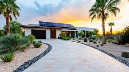 Discover a minimalist modern house in a pea landscape architectural showcase desert oasis aesthetic serenity