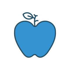 Apple vector icon stock ilustration