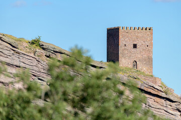 CASTILLO DE ZAFRA. CAMPILLO DE DUEÑAS. GUADALAJARA. ESPAÑA