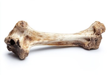 Ancient bone artifact discovered in an archaeological excavation site