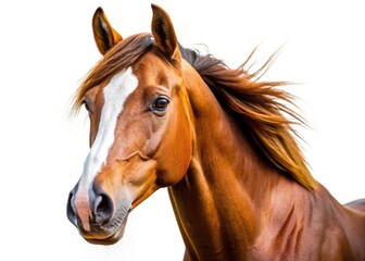 Obraz premium Download high-resolution PNG horse images: brown, black, white, and more. Free clipart & stock photos available. Realistic equestrian photography.