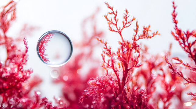 astaxanthin extract and bubble