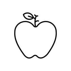 Apple vector icon stock ilustration
