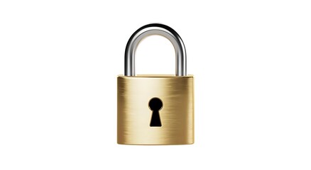 Naklejka premium padlock with key