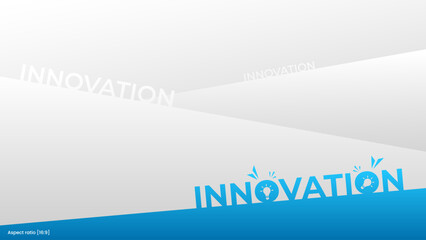 Startup innovation boncept background