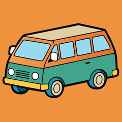 retro car vector