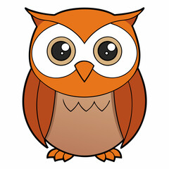 owl, bird, animal, cartoon, vector, illustration, cute, nature, art, drawing, icon, eyes, character, brown, wild, symbol, design, wise, feather, fun, flying, halloween, beak, funny, wildlife