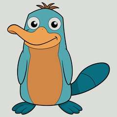 cartoon, animal, vector, illustration, bird, character, art, funny, baby, fun, cute, blue, isolated, smile, ghost, easter, drawing, icon, nature, comic, octopus, sea, happy, clipart, mammal