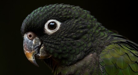 Obraz premium The Gaze of a Parrot