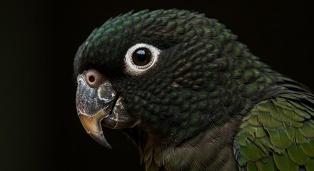 Fototapeta premium The Gaze of a Parrot