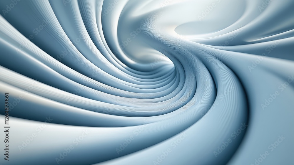 Poster a light blue abstract background with subtle swirling lines, creating a calming and professional loo