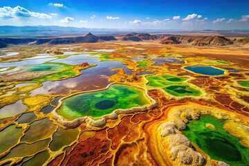 Danakil Depression Aerial Photography - Ethiopia's Tectonic Plates