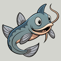 Fototapeta premium vector illustration of fish