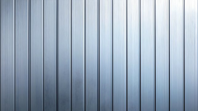 Grey Metal Texture with Vertical Lines