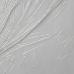 Obraz premium Abstract Black and White Texture with Wrinkled Plastic Wrap