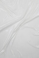 Obraz premium Abstract Black and White Texture with Wrinkled Plastic Wrap