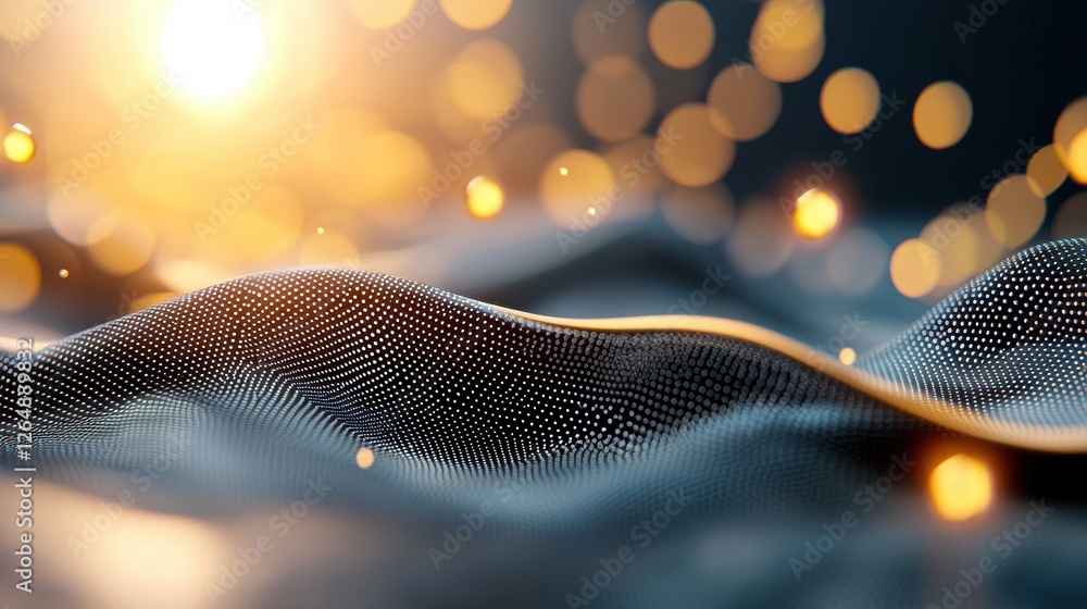 Poster gleaming solar panel surfaces showcase geometric beauty and technological progress the intricate pat