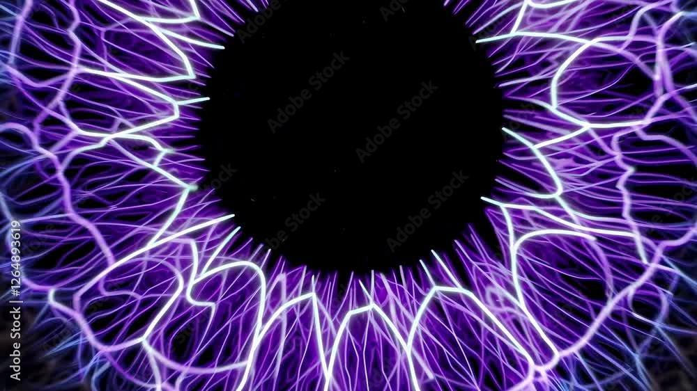 Leinwandbilder exploring advanced technology in eye recognition with stunning visual effects