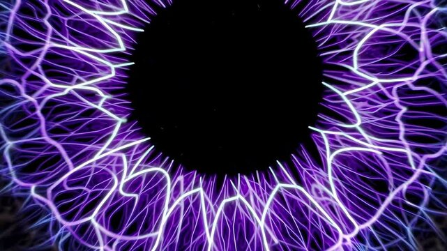 Exploring advanced technology in eye recognition with stunning visual effects