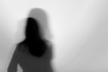 PNG Silhouette shadow person abstract background