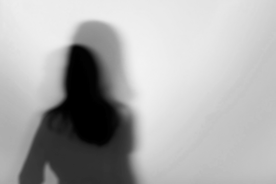 PNG Silhouette shadow person abstract background