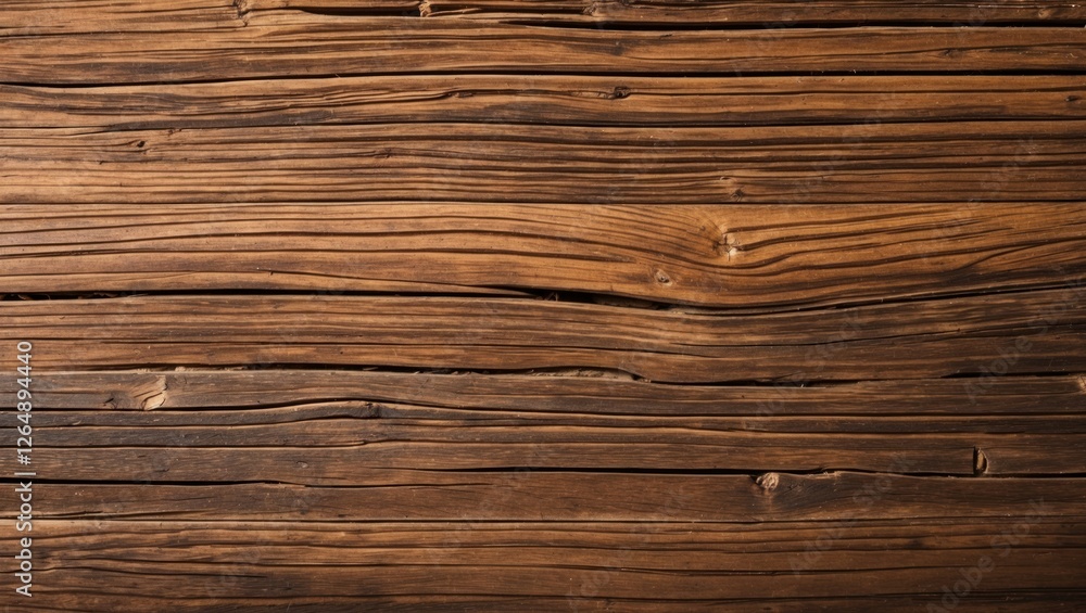 Aufkleber Textured wooden surface with natural patterns and grains suitable for backgrounds and design elements Copy Space
