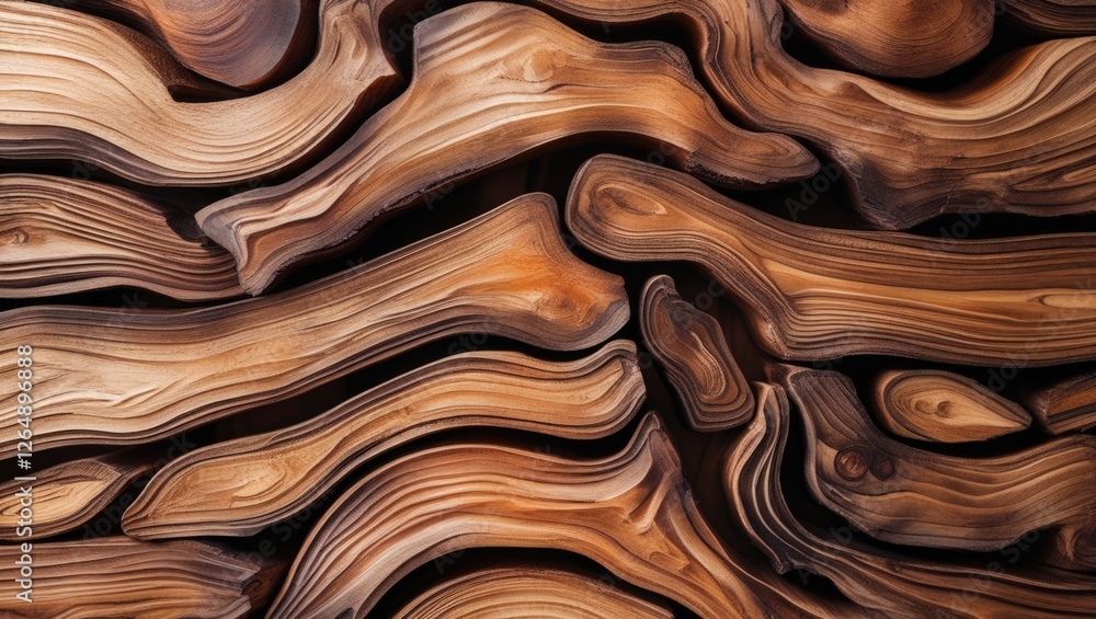 Poster wood texture background with organic patterns and natural grain details suitable for various design 