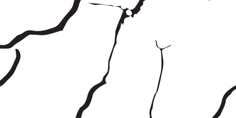 Vector Textures of Cracked Ground, Wall, and Floor Surfaces from Earthquake Damage in Black, White, and Grey, Capturing Realistic Fractures and Surface Breaks for Use in Design Projects.
