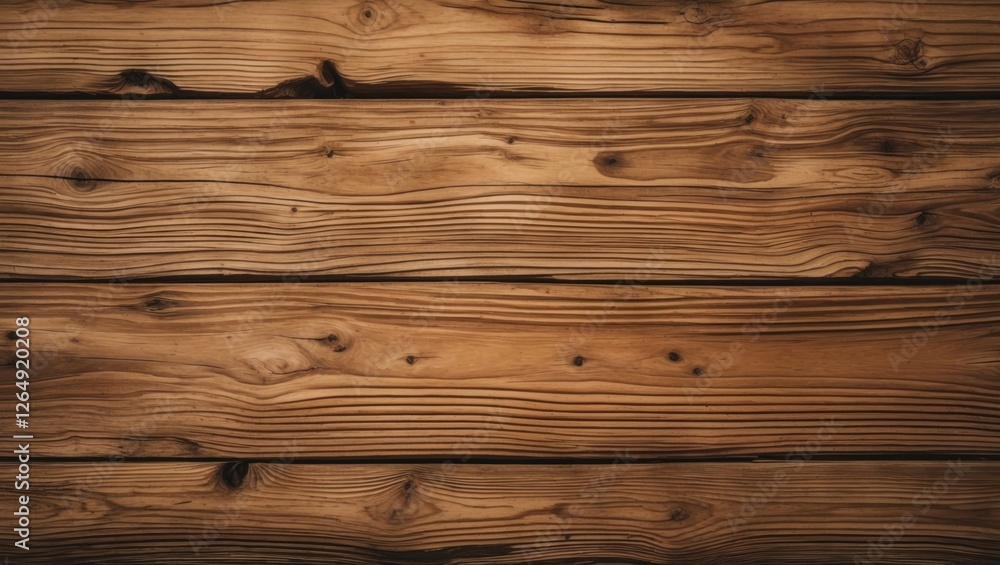 Aufkleber Wooden planks texture background with natural grain patterns suitable for various design projects Copy Space