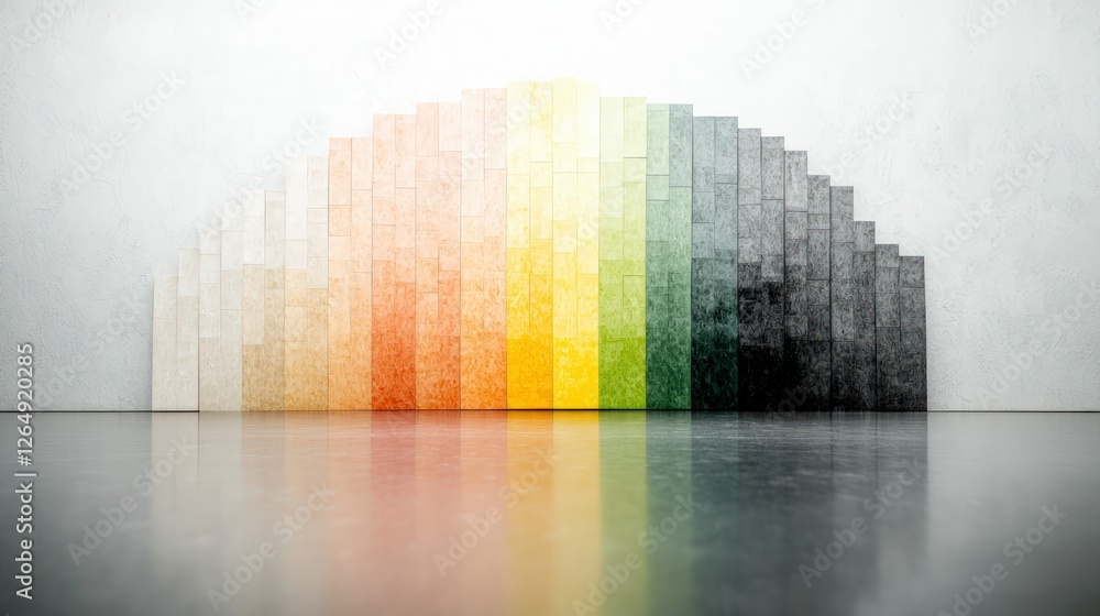 Poster abstract color gradient wall texture background