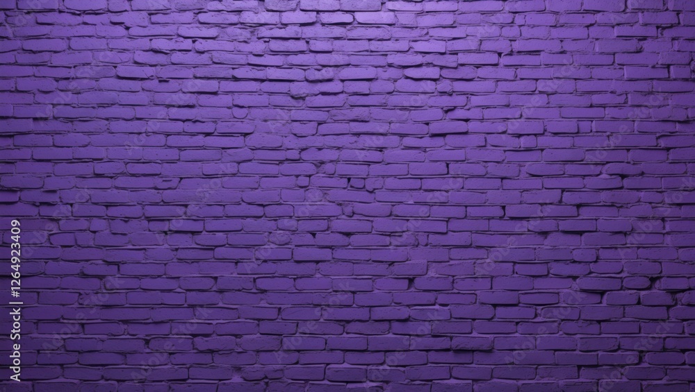 Aufkleber Purple brick wall background with rough texture and even color suitable for design projects and presentations Copy Space
