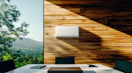 Modern Office HVAC System   Efficient Air Conditioning  Climate Control  Interior Design