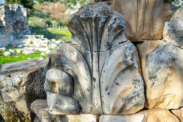 The remains of the ancient city of Limyra, are situated on the Kumluca-Finike road 11 km after Kumluca, in Zengerler village, and on the mountain hillsides to the Finike plain, Antalya 