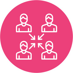 Cross-functional Team Icon