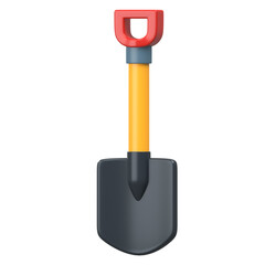 3D Shovel Icon