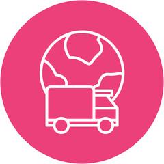 International Shipping Icon