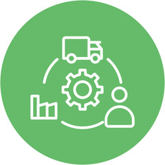 Supply Chain Icon