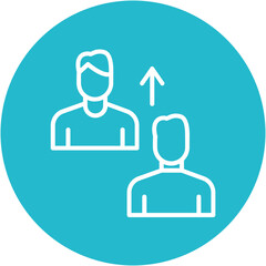 Fototapeta premium Mentorship Icon