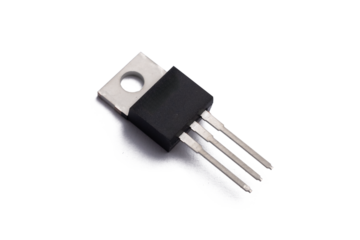 Electronic voltage regulator transistor isolated