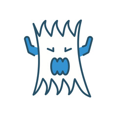 Tree vector icon stock illustration